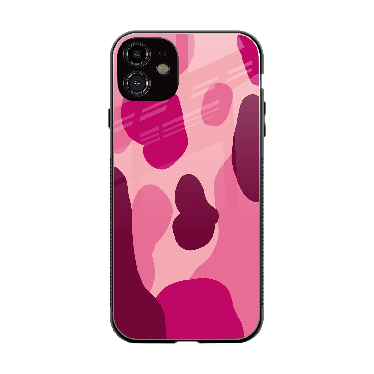 Pink Carousel back phone cover | glass case for iphone 12