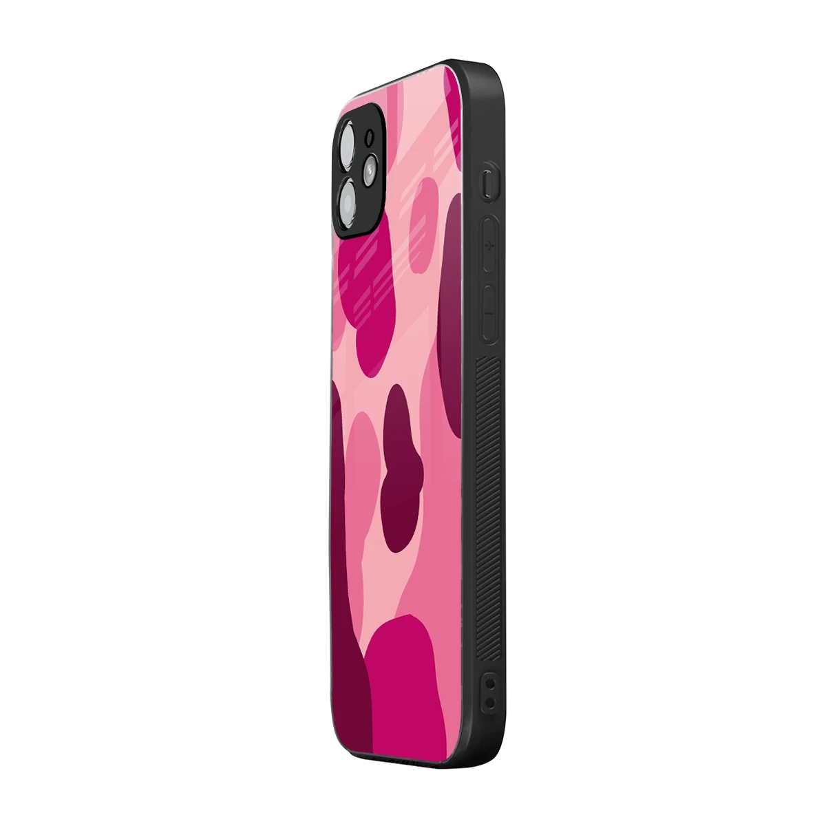 Pink Carousel iphone 12 mobile cover | shockproof glass phone case