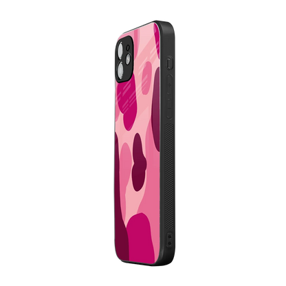 Pink Carousel iphone 12 mobile cover | shockproof glass phone case