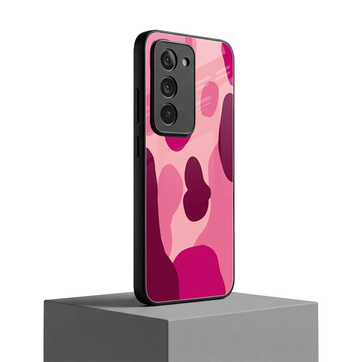 Pink Carousel redmi 15 5g mobile cover | shockproof glass phone case