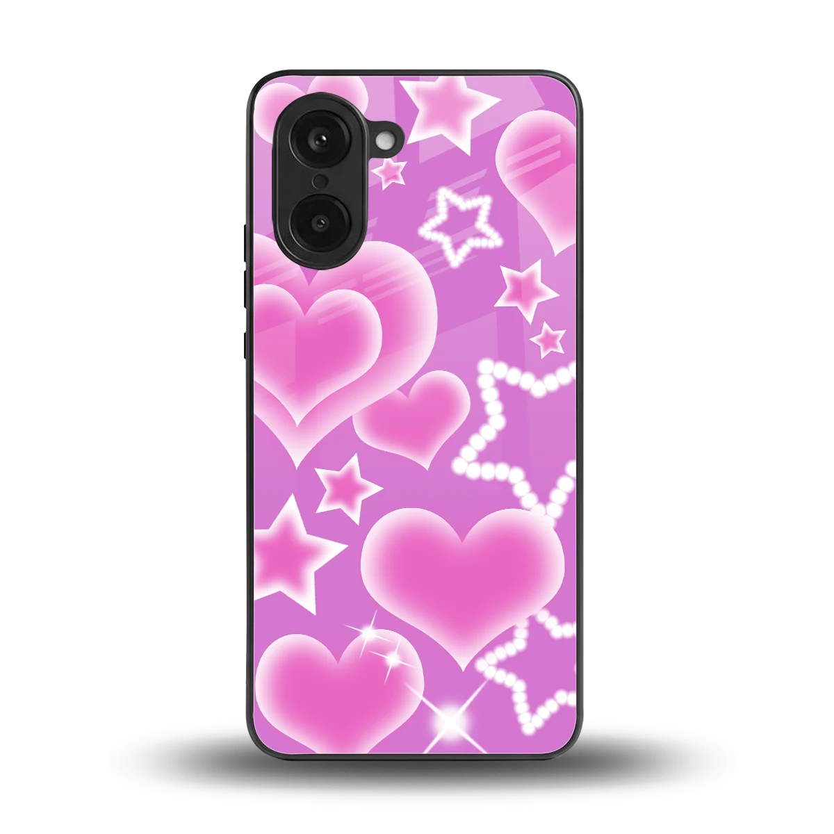 Pink Celestia back phone cover | glass case for oneplus nord ce5 5g