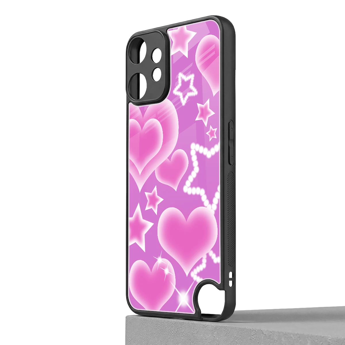 Pink Celestia cmf nothing phone 2 pro mobile cover | shockproof glass phone case