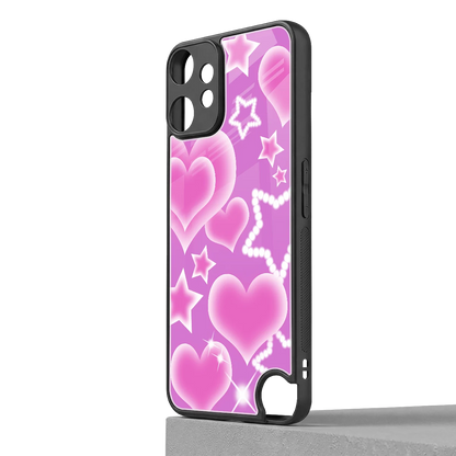 Pink Celestia cmf nothing phone 2 pro mobile cover | shockproof glass phone case
