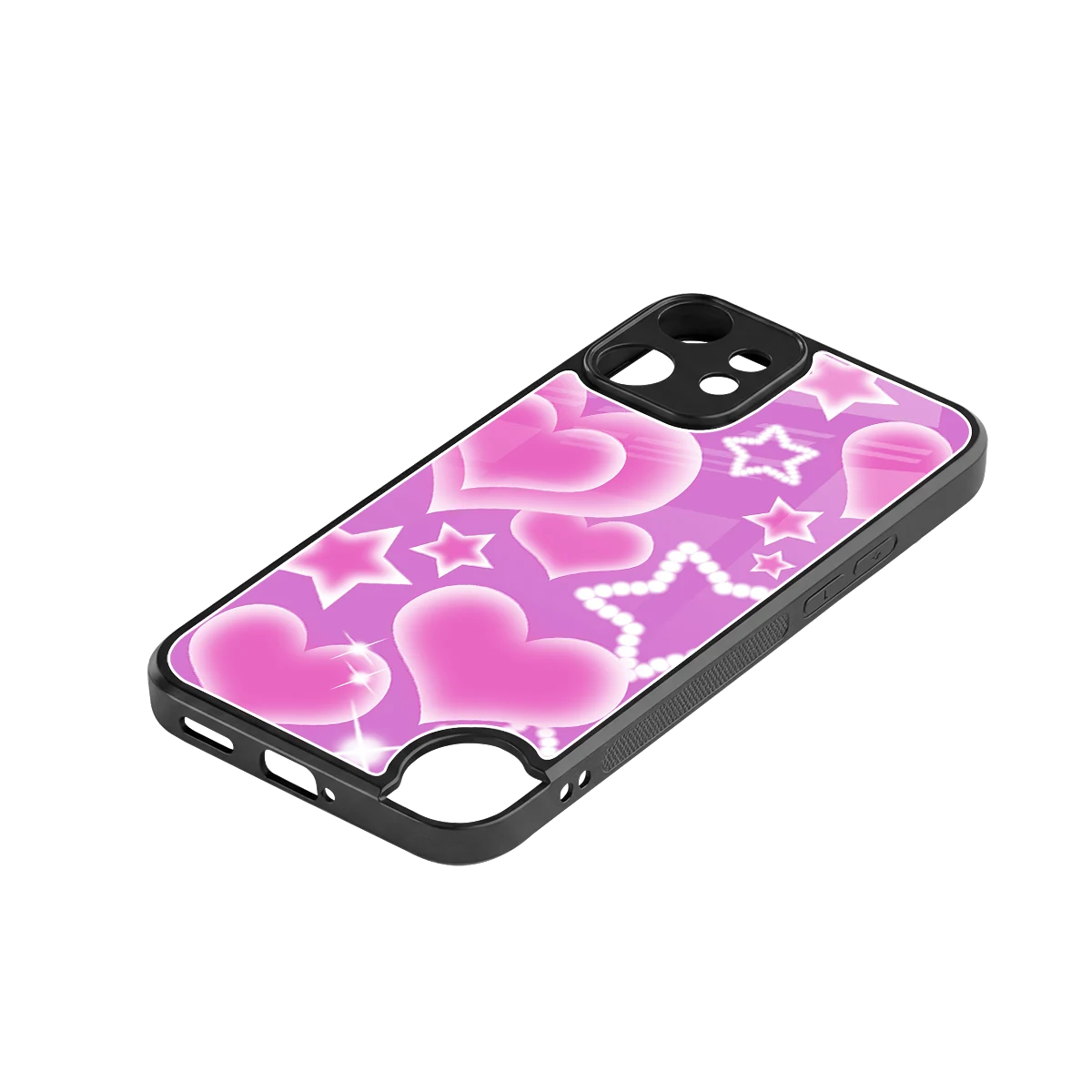 Pink Celestia stylish phone case for cmf nothing phone 2 pro | glossy glass and slim fit