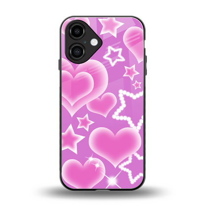 Pink Celestia Phone Case for Iphone 16 | Glass Case