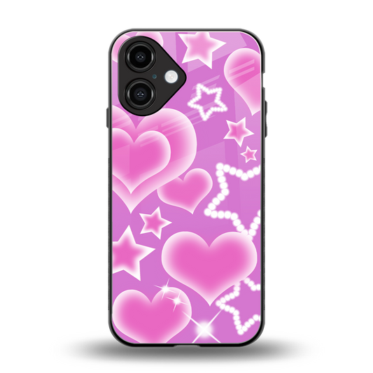 Pink Celestia Phone Case for Iphone 16 | Glass Case