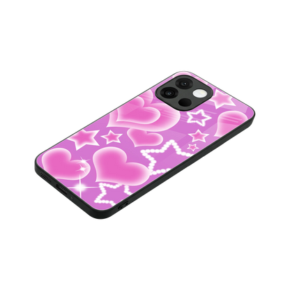 Pink Celestia stylish phone case for oneplus 13s | glossy glass and slim fit
