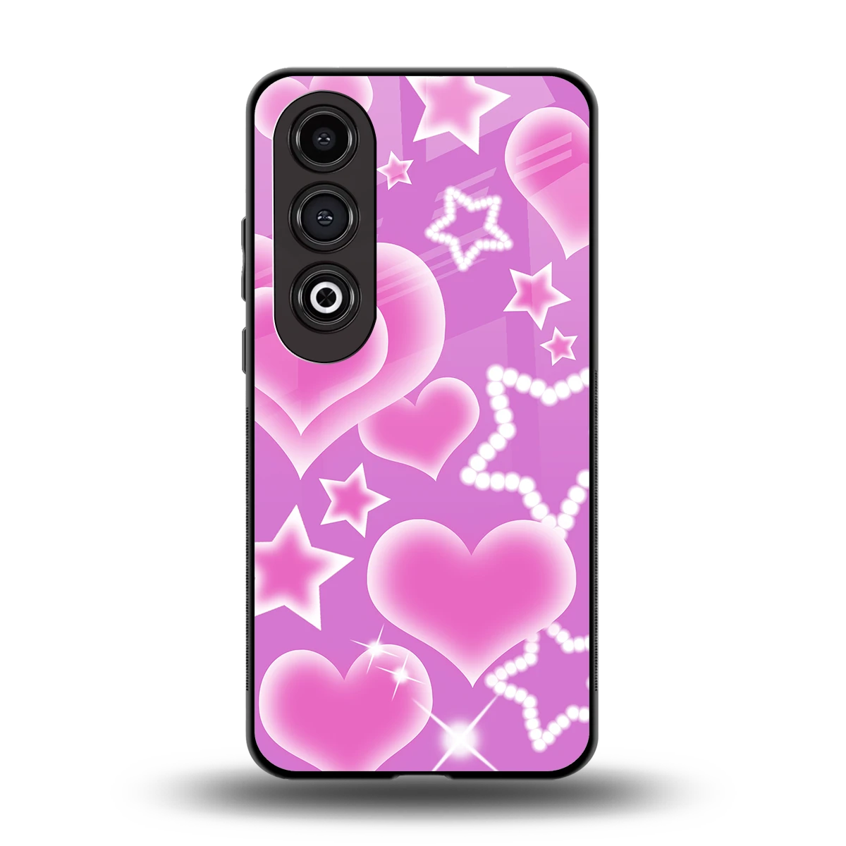 Pink Celestia back phone cover | glass case for oneplus nord ce 4