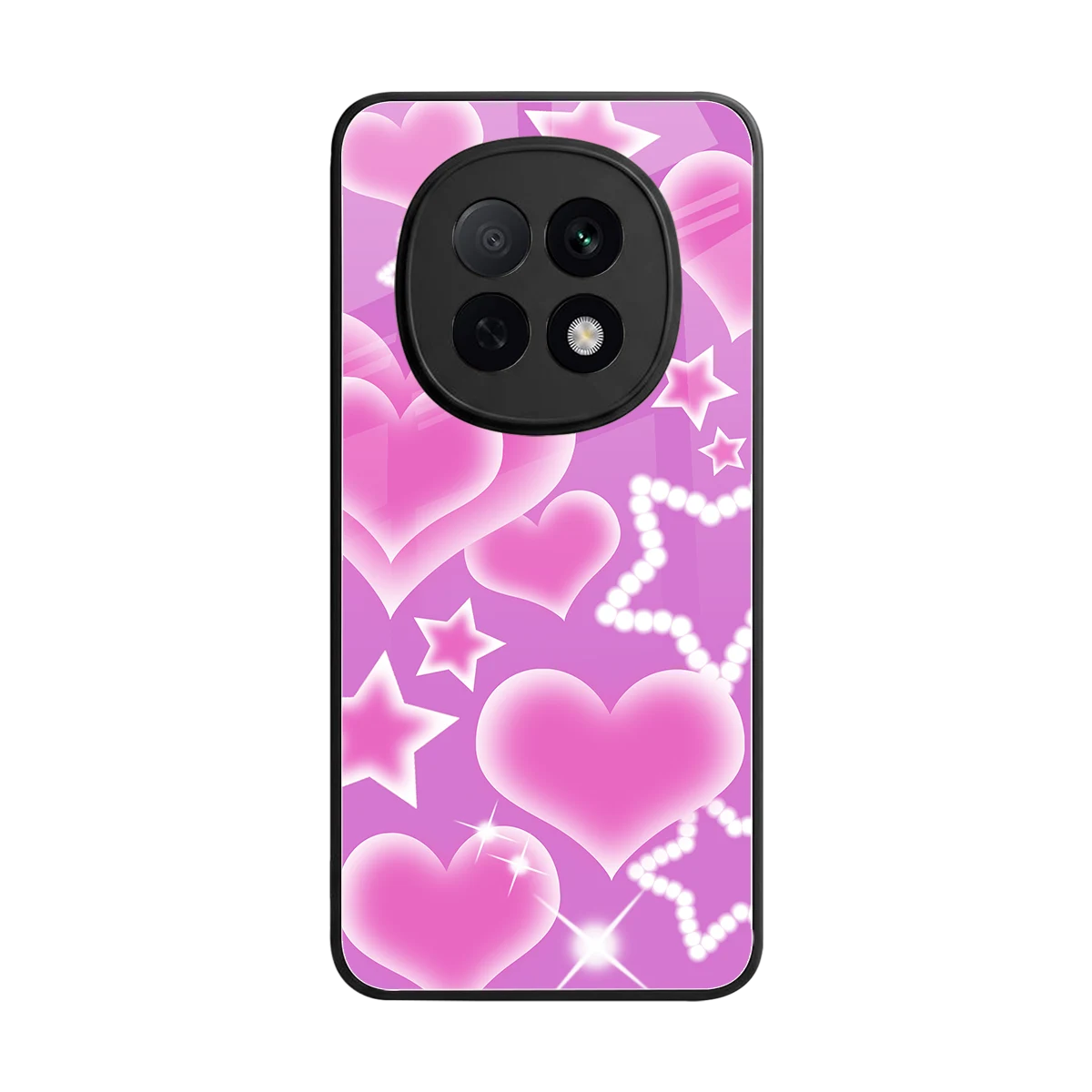 Pink Celestia back phone cover | glass case for oppo f29 pro 5g