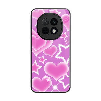 Pink Celestia back phone cover | glass case for oppo f29 pro 5g
