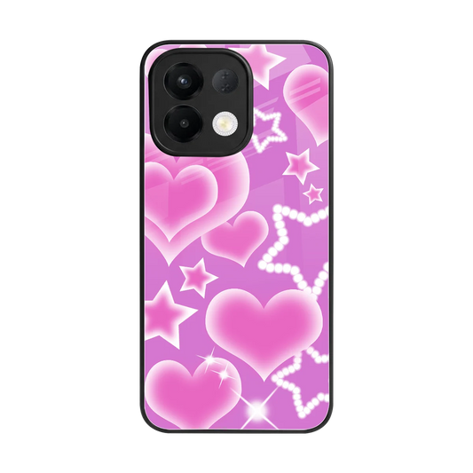 Pink Celestia back phone cover | glass case for oppo k13 5g