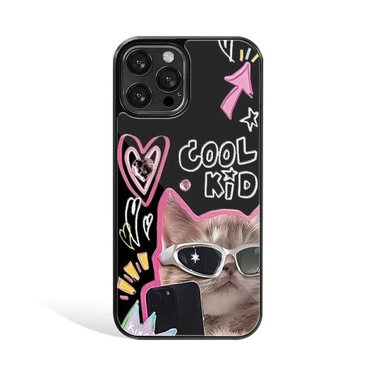 Premium Glass Back Mobile Phone Cover for iPhone, Samsung, OnePlus, Google Pixel, Redmi, Oppo, Vivo & Realme