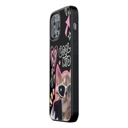 Trendy Glass Back Mobile Case for iPhone, Samsung, Redmi, OnePlus, Google Pixel, Motorola