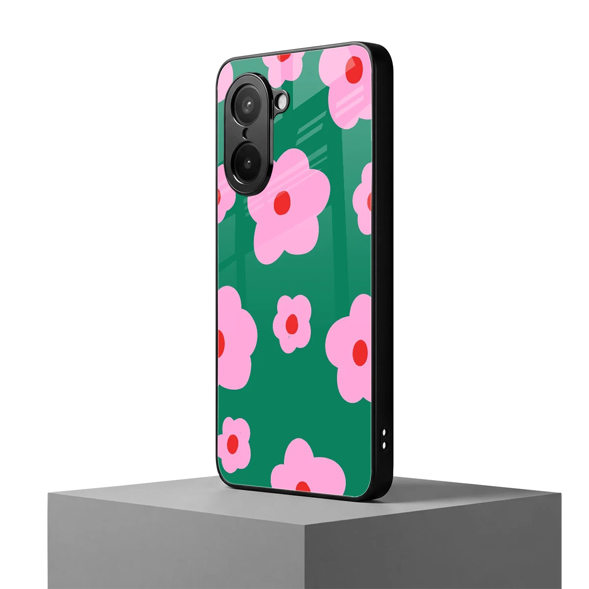 Pink Petal Parade oneplus nord ce5 5g mobile cover | shockproof glass phone case