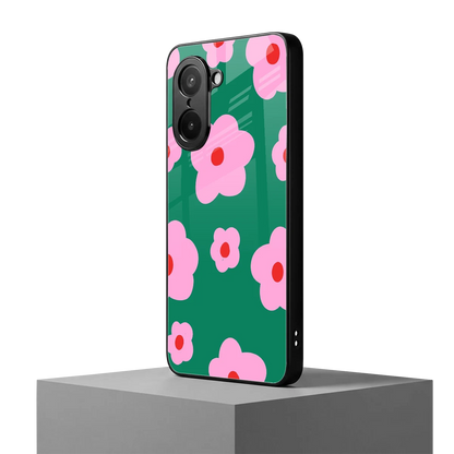 Pink Petal Parade oneplus nord ce5 5g mobile cover | shockproof glass phone case
