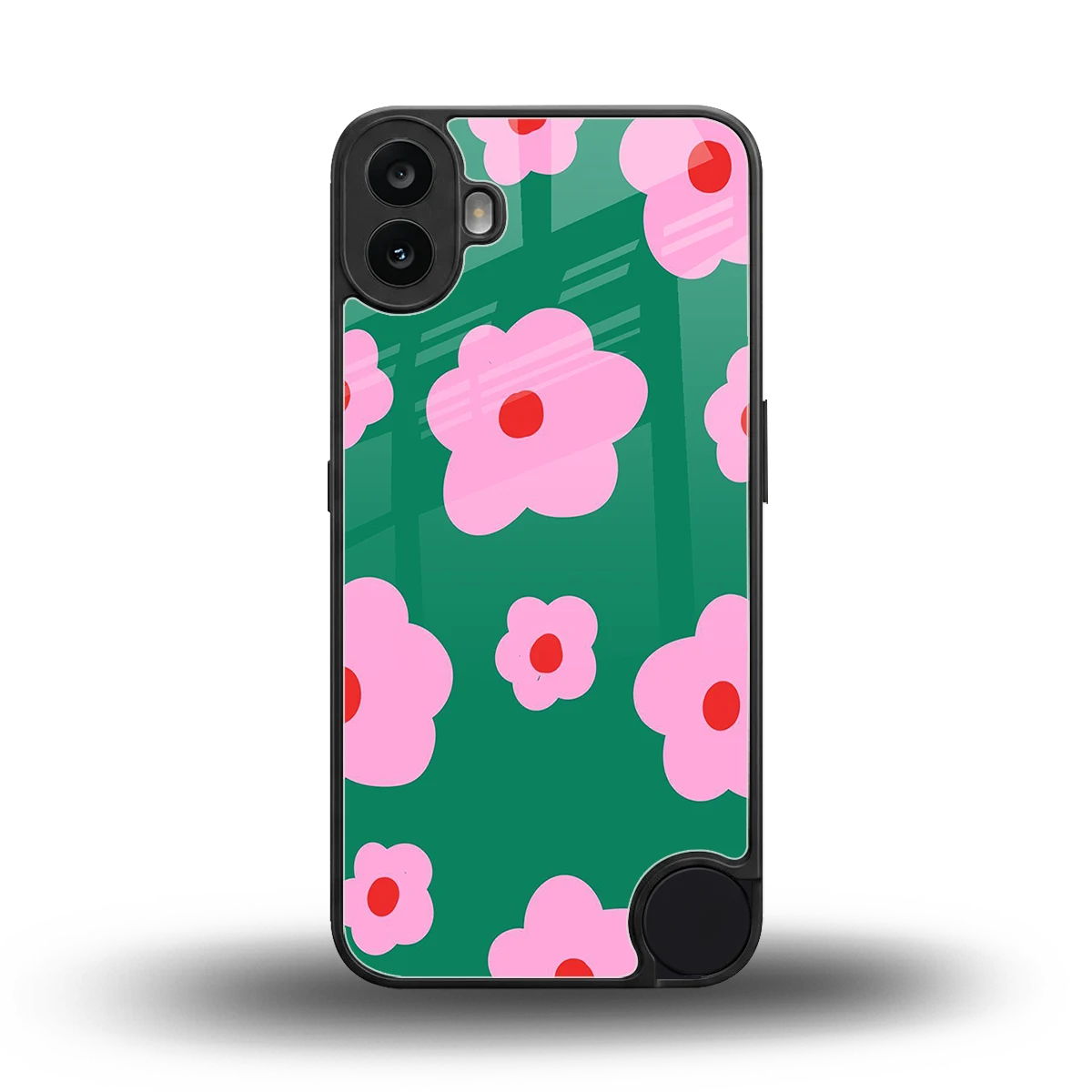 Pink Petal Parade back phone cover | glass case for cmf nothing phone 1