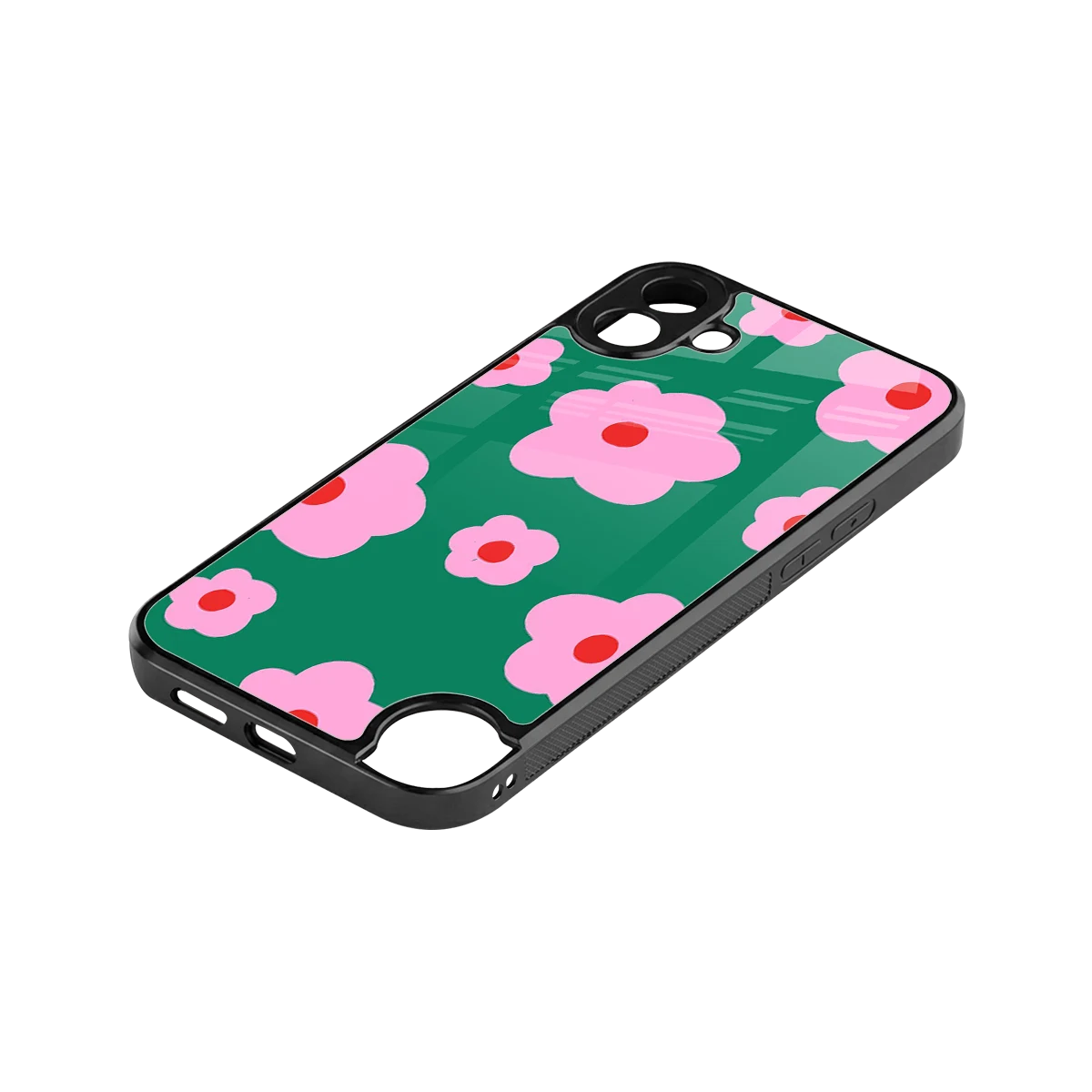 Pink Petal Parade stylish phone case for cmf nothing phone 1 | glossy glass and slim fit