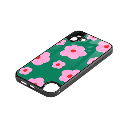 Pink Petal Parade stylish phone case for cmf nothing phone 1 | glossy glass and slim fit