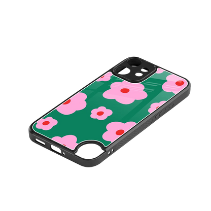 Pink Petal Parade stylish phone case for cmf nothing phone 2 pro | glossy glass and slim fit