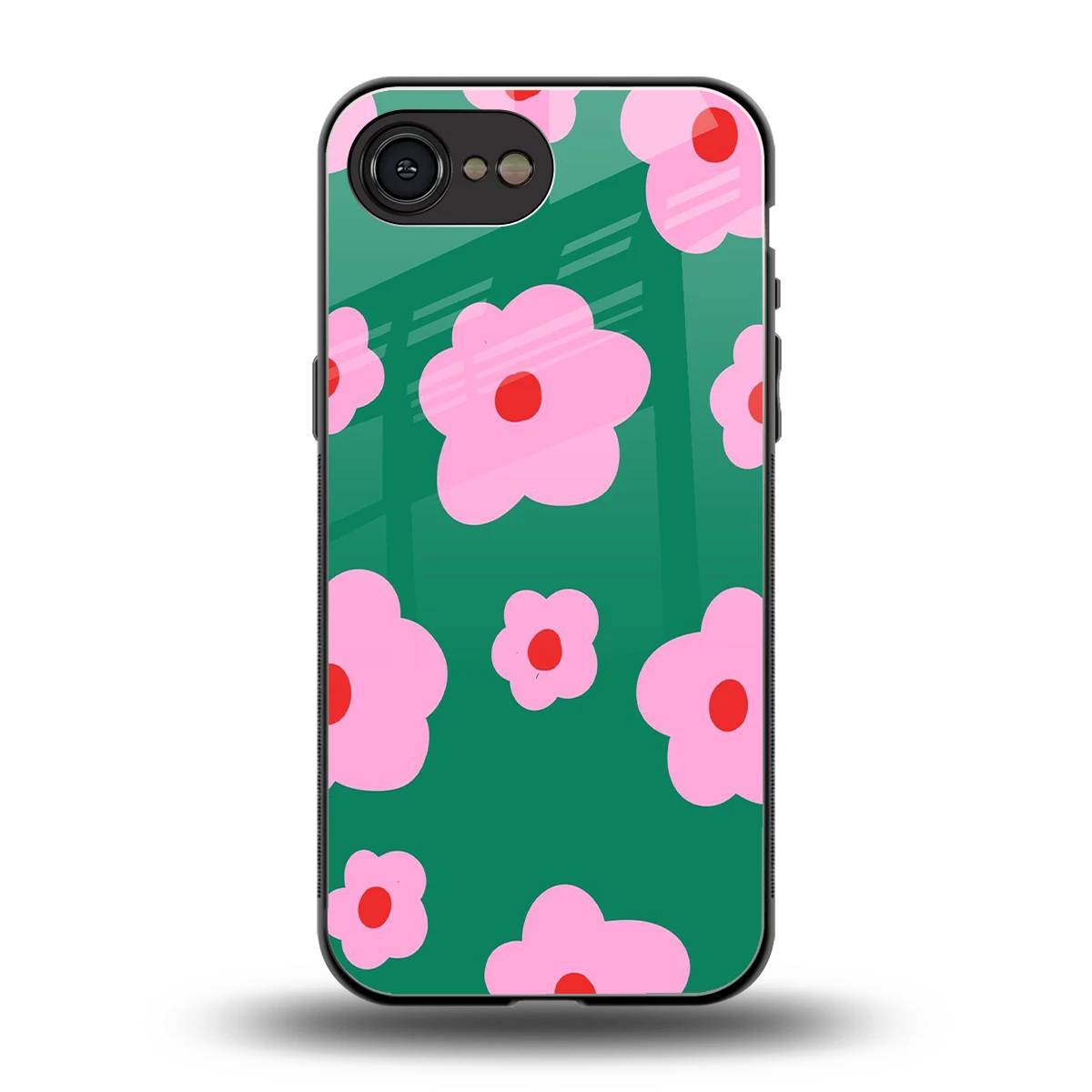 Pink Petal Parade back phone cover | glass case for iphone 16e