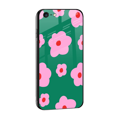 Pink Petal Parade sleek iphone 6 cover with tempered glass back and TPU edges