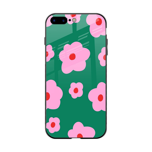 Pink Petal Parade back phone cover | glass case for iphone 8 plus