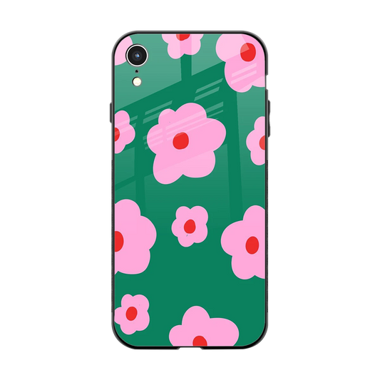 Pink Petal Parade back phone cover | glass case for iphone xr
