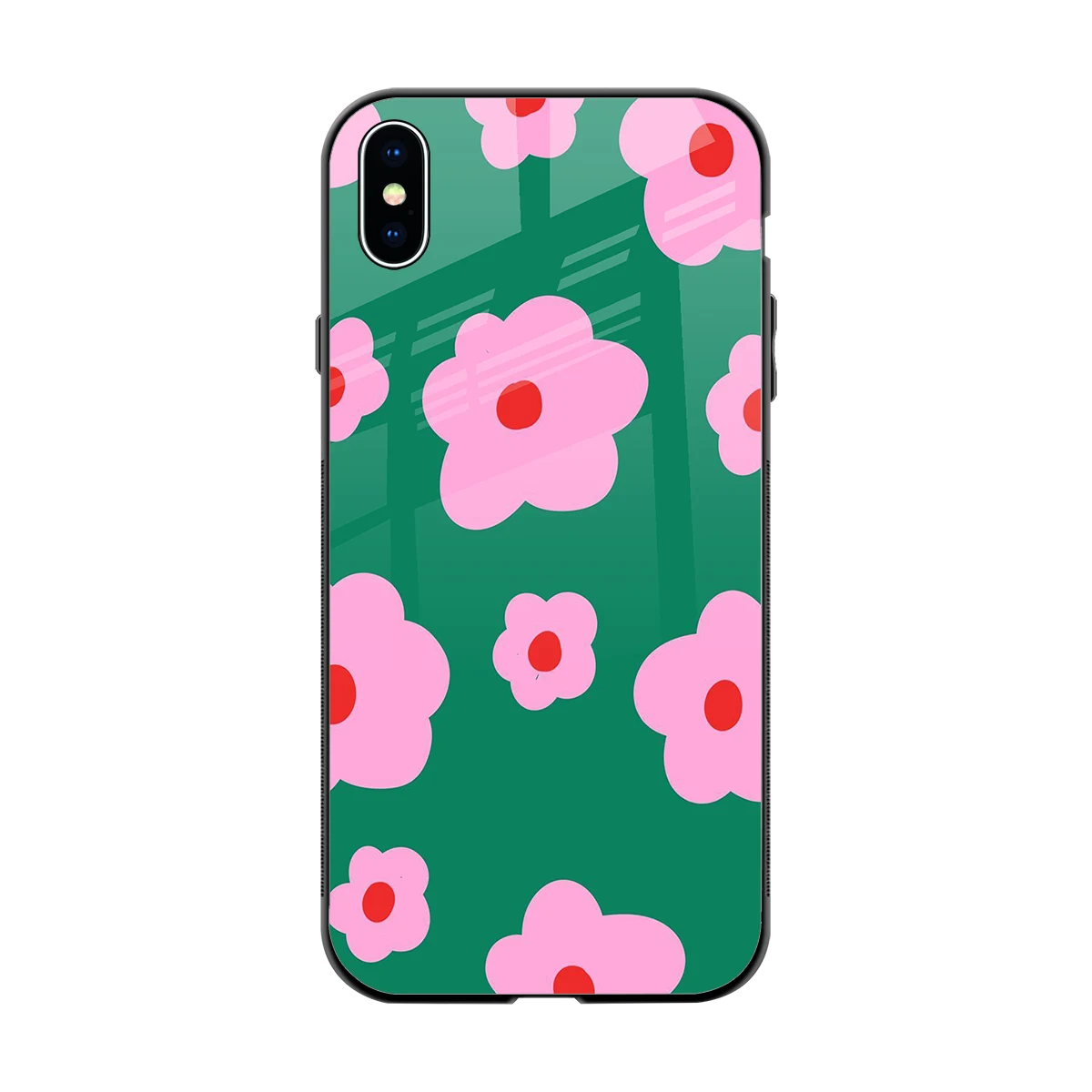 Pink Petal Parade back phone cover | glass case for iphone xs max