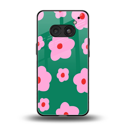 Pink Petal Parade back phone cover | glass case for nothing phone 2a