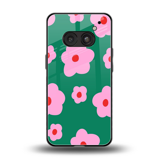Pink Petal Parade back phone cover | glass case for nothing phone 2a