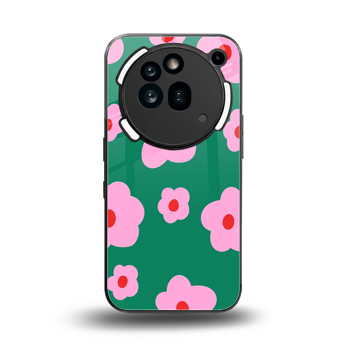 Pink Petal Parade back phone cover | glass case for nothing phone 3a pro