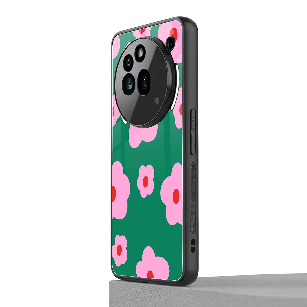 Pink Petal Parade nothing phone 3a pro mobile cover | shockproof glass phone case
