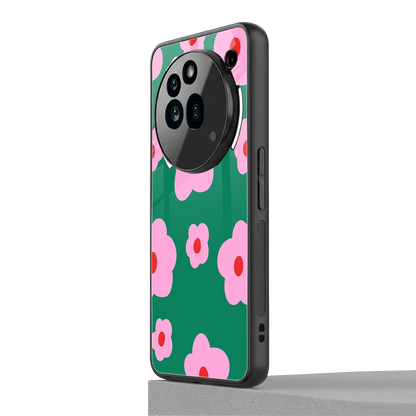 Pink Petal Parade nothing phone 3a pro mobile cover | shockproof glass phone case