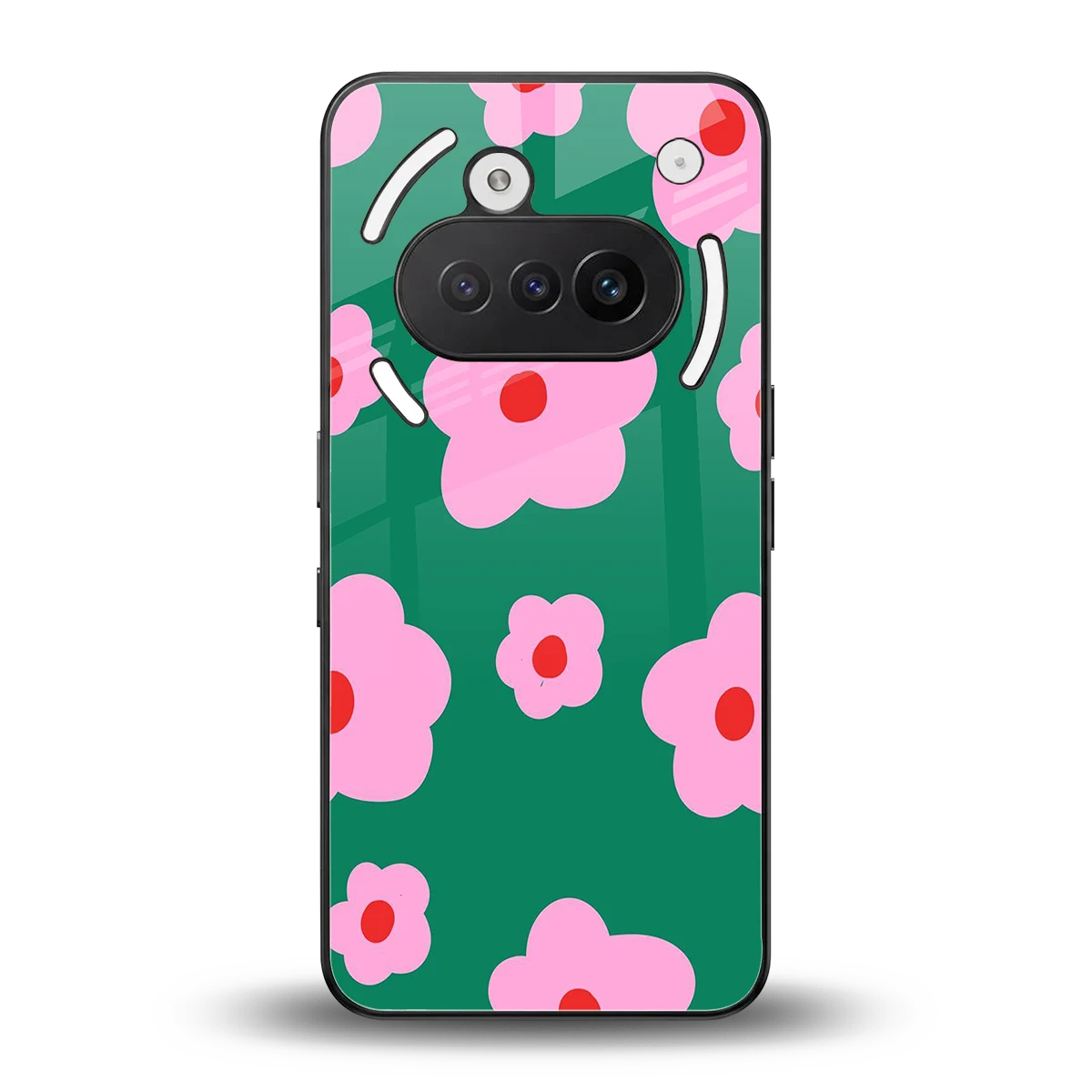 Pink Petal Parade back phone cover | glass case for nothing phone 3a