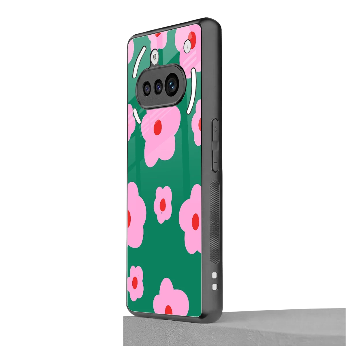Pink Petal Parade nothing phone 3a mobile cover | shockproof glass phone case