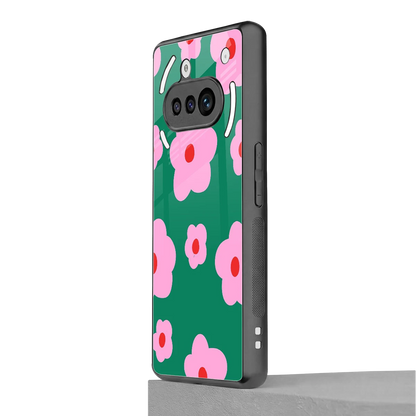 Pink Petal Parade nothing phone 3a mobile cover | shockproof glass phone case