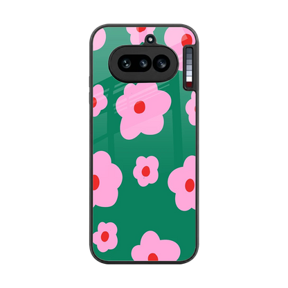 Pink Petal Parade back phone cover | glass case for nothing phone 4a