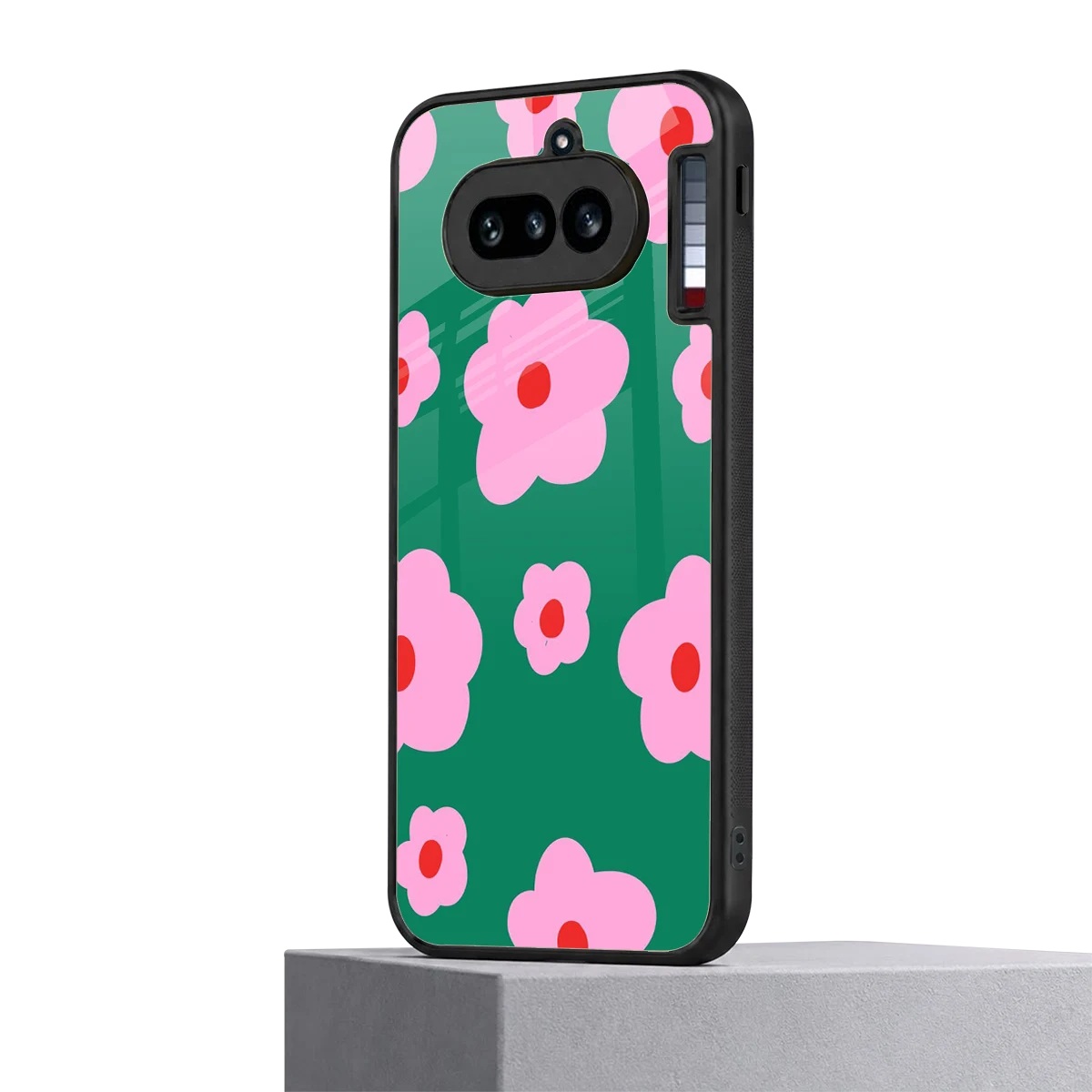 Pink Petal Parade nothing phone 4a mobile cover | shockproof glass phone case