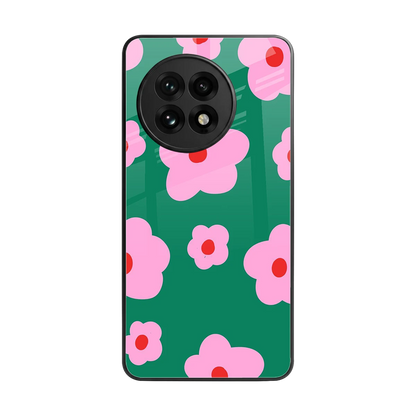 Pink Petal Parade back phone cover | glass case for oneplus 13r