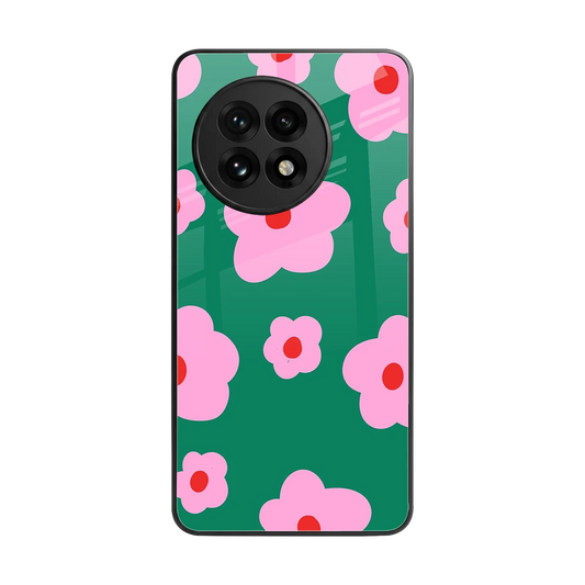 Pink Petal Parade back phone cover | glass case for oneplus 13r
