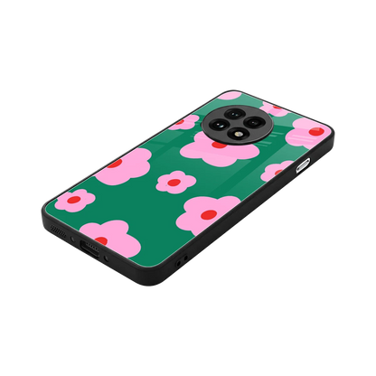 Pink Petal Parade stylish phone case for oneplus 13r | glossy glass and slim fit
