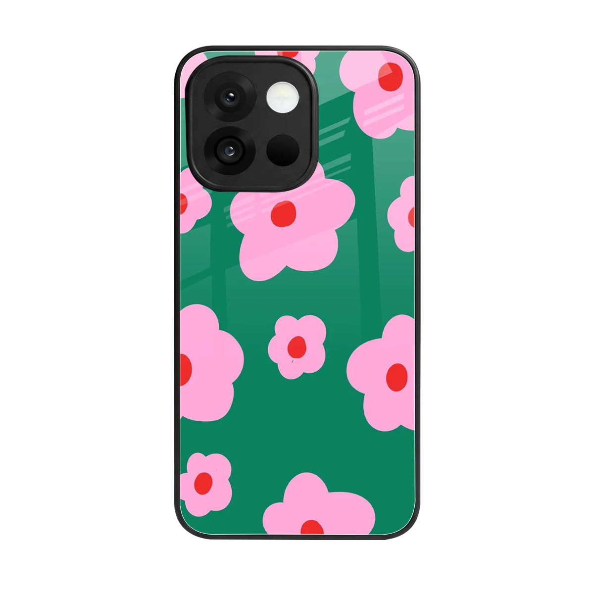 Pink Petal Parade back phone cover | glass case for oneplus 13s