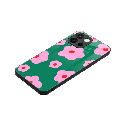 Pink Petal Parade stylish phone case for oneplus 13s | glossy glass and slim fit
