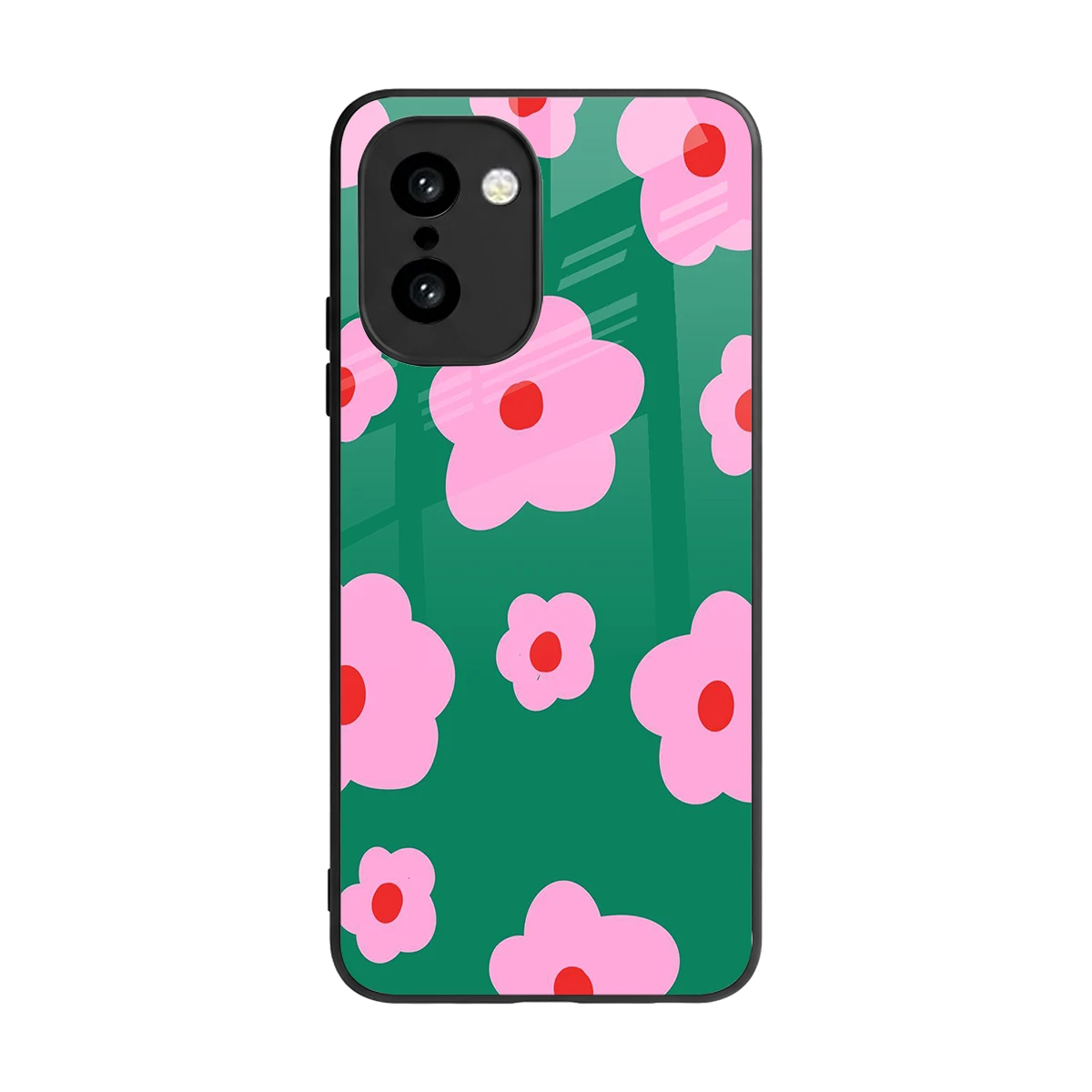 Pink Petal Parade back phone cover | glass case for oneplus 15r