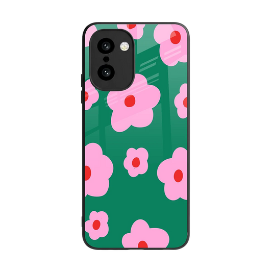Pink Petal Parade back phone cover | glass case for oneplus 15r