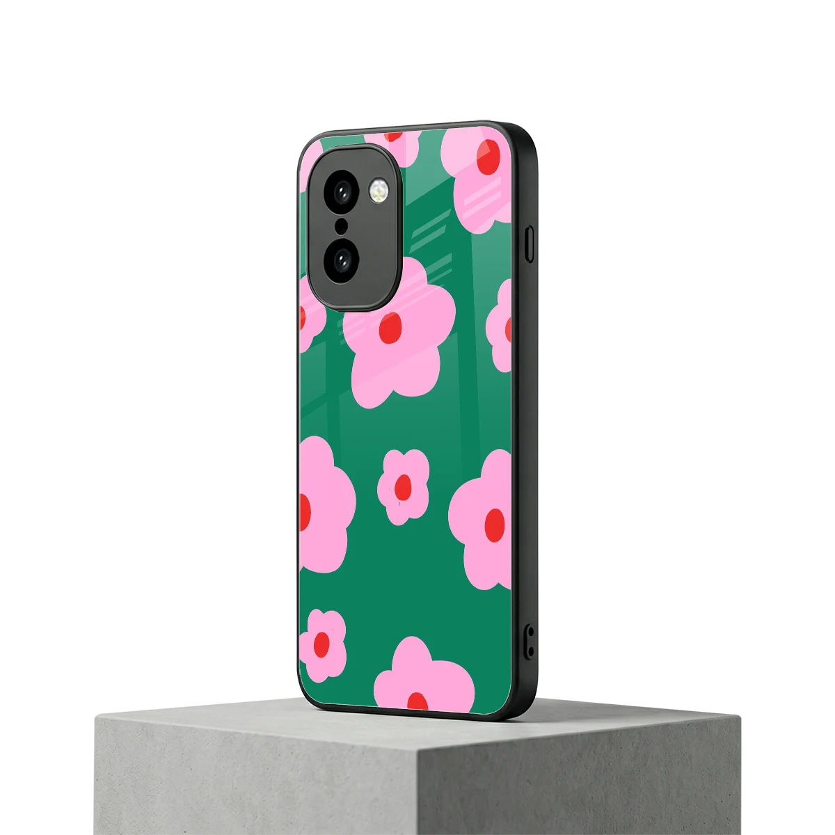 Pink Petal Parade oneplus 15r mobile cover | shockproof glass phone case