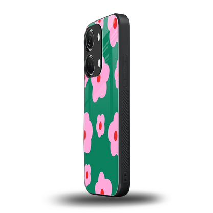 Pink Petal Parade oneplus nord 3 mobile cover | shockproof glass phone case