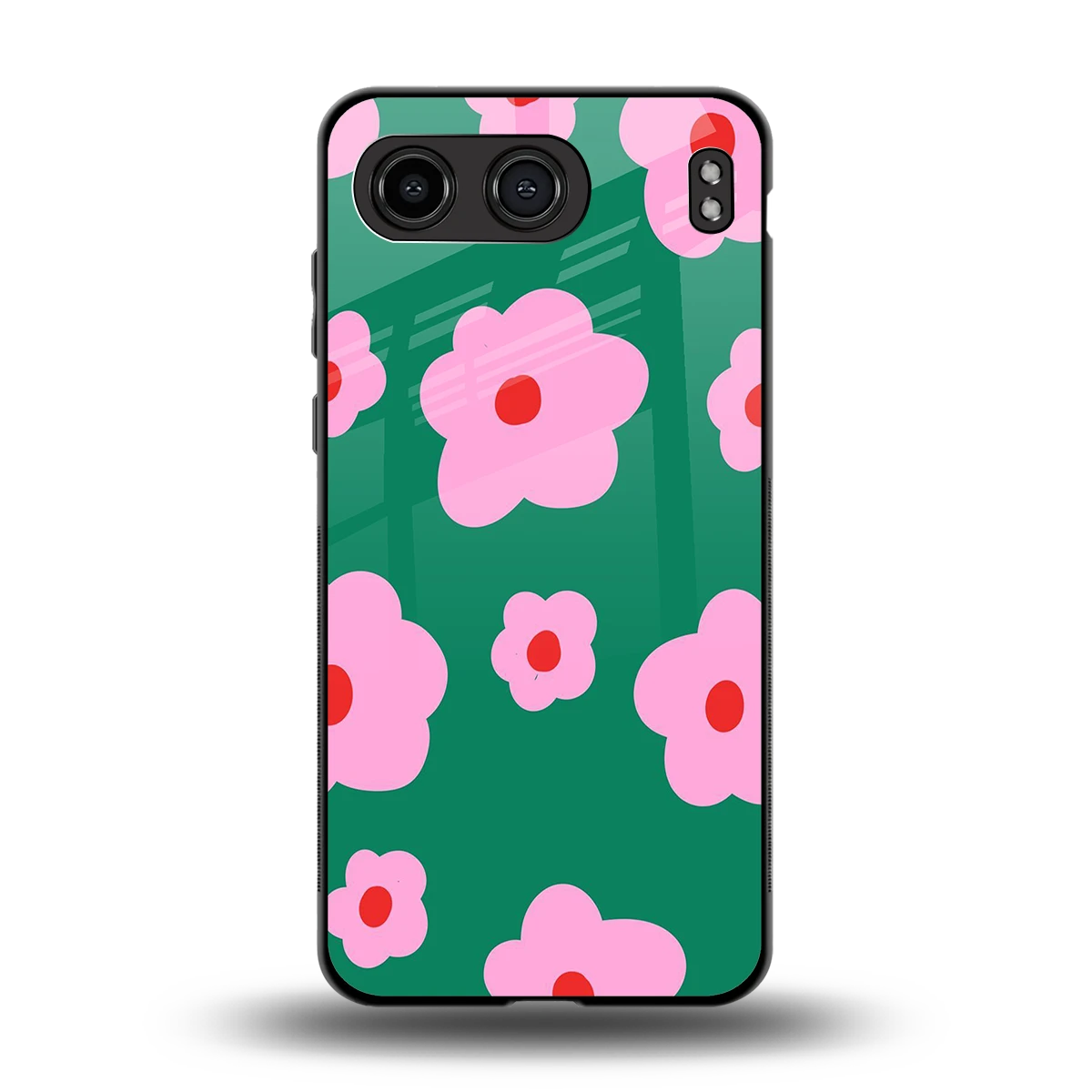 Pink Petal Parade back phone cover | glass case for oneplus nord 4