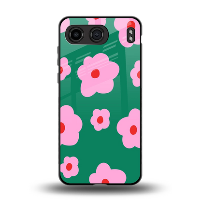 Pink Petal Parade back phone cover | glass case for oneplus nord 4