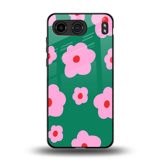 Pink Petal Parade back phone cover | glass case for oneplus nord 4